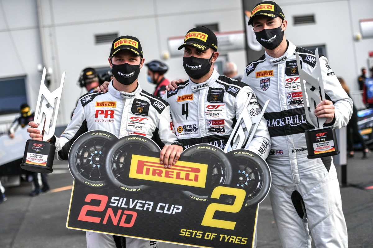 SECOND SILVER CUP PODIUM IN AS MANY RACES FOR MACDOWALL DURING NURBURGRING 6HR
