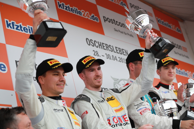 PODIUM DELIGHT FOR MACDOWALL ON ADAC GT MASTERS DEBUT